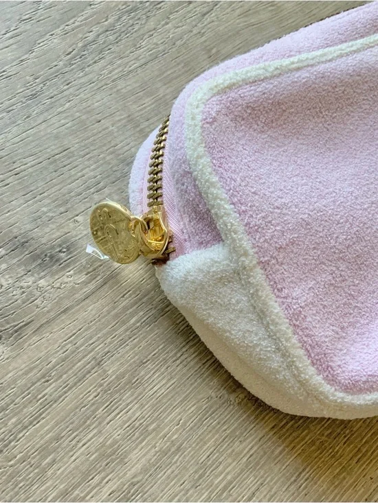 Stoney Clover Lane Terry Cloth Small Pouch w/ Patches OS - Picture 8 of 10